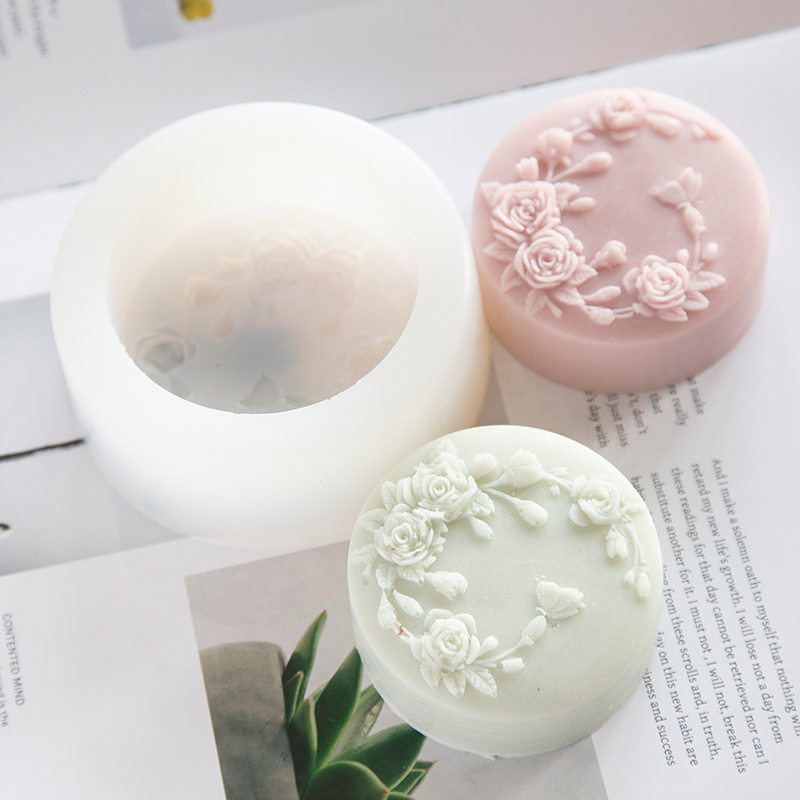 Soap Making Chemical - Molde de silicona para jabón hecho