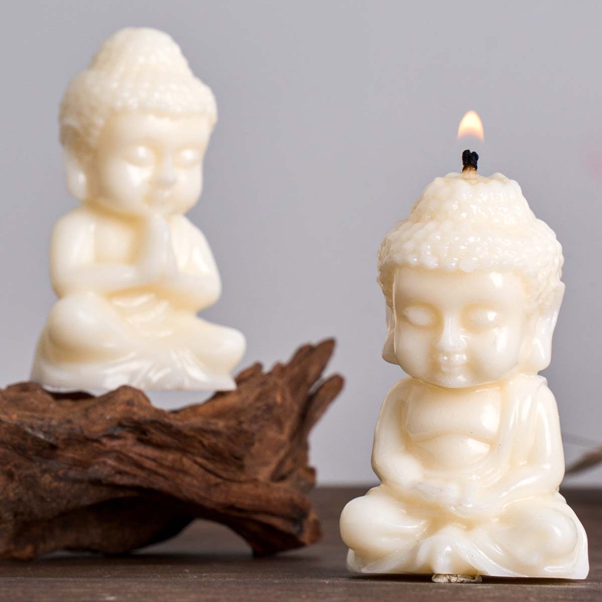 Soap Making Process - Molde de silicona 3D de Buda