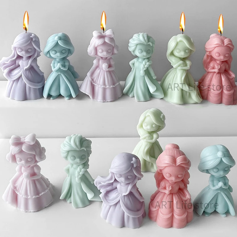 Soap Making At Home - Molde de silicona de muñeca de