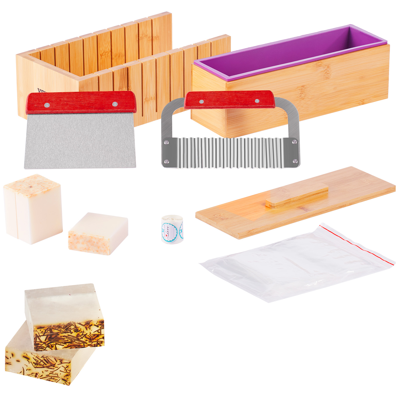 Soap Making Experiment - VEVOR Kit para Hacer Jabón, Caja