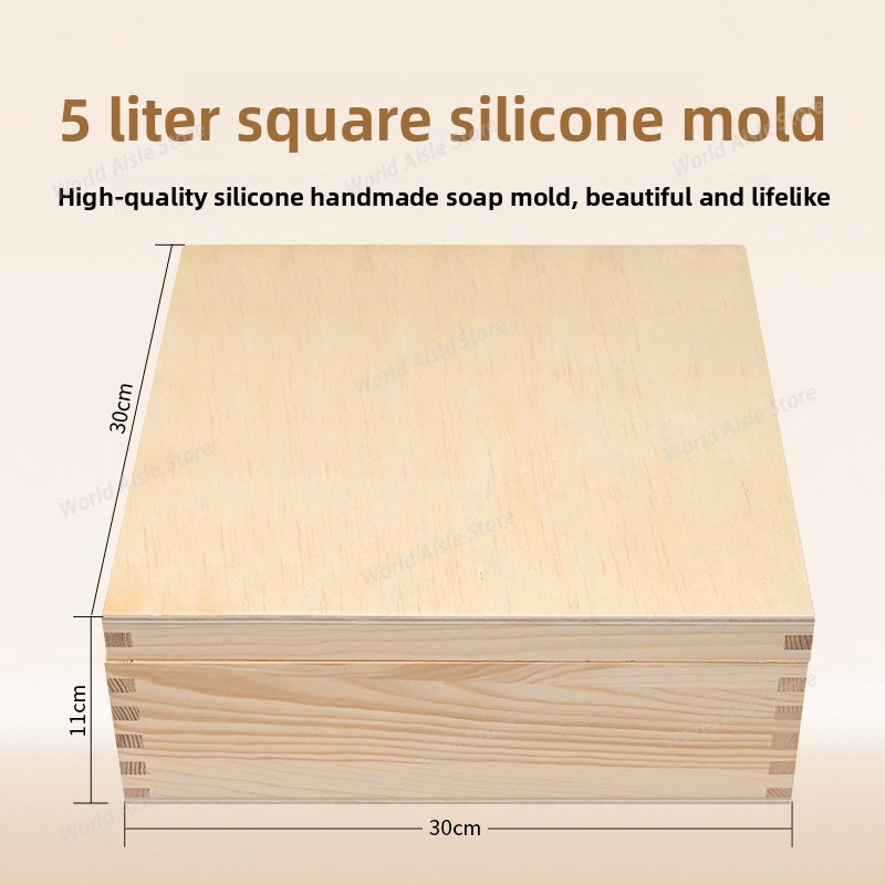 Molde de jabón de silicona de  - Soap Making Process reseña y precio