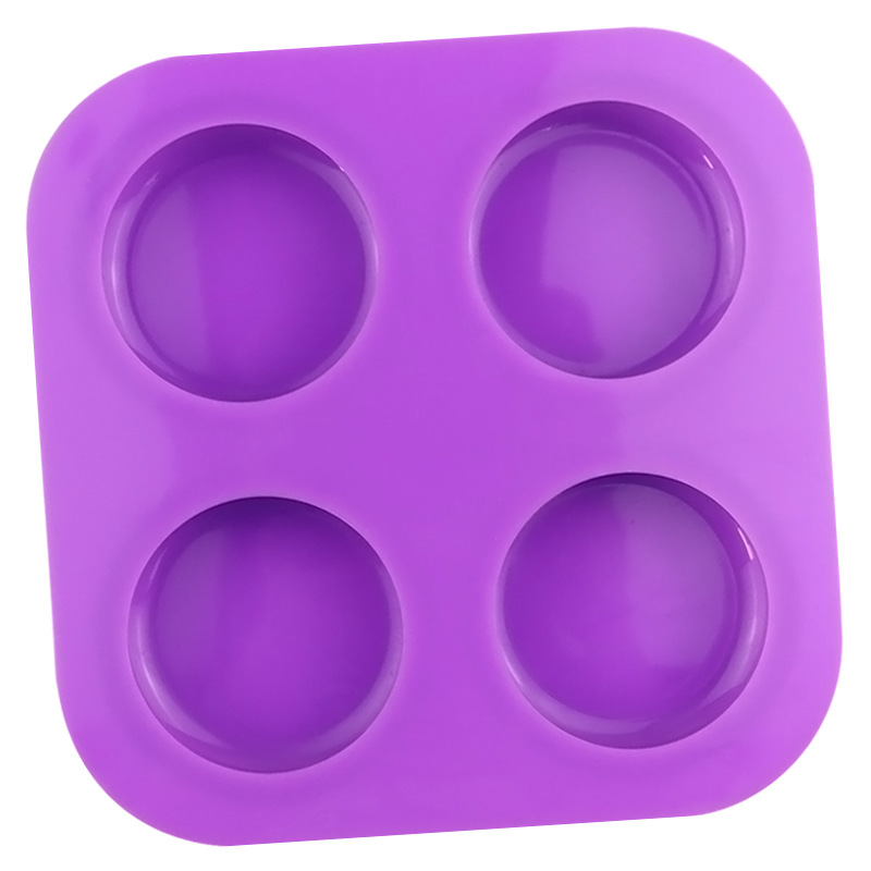 Molde de Silicona Redondo de 4 - Soap Making Process reseña y precio