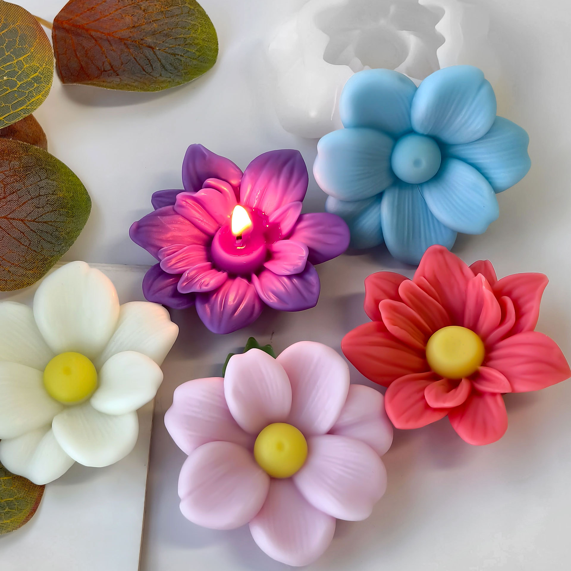 DIY flores Aroma vela molde de - Soap Making At Home reseña y precio