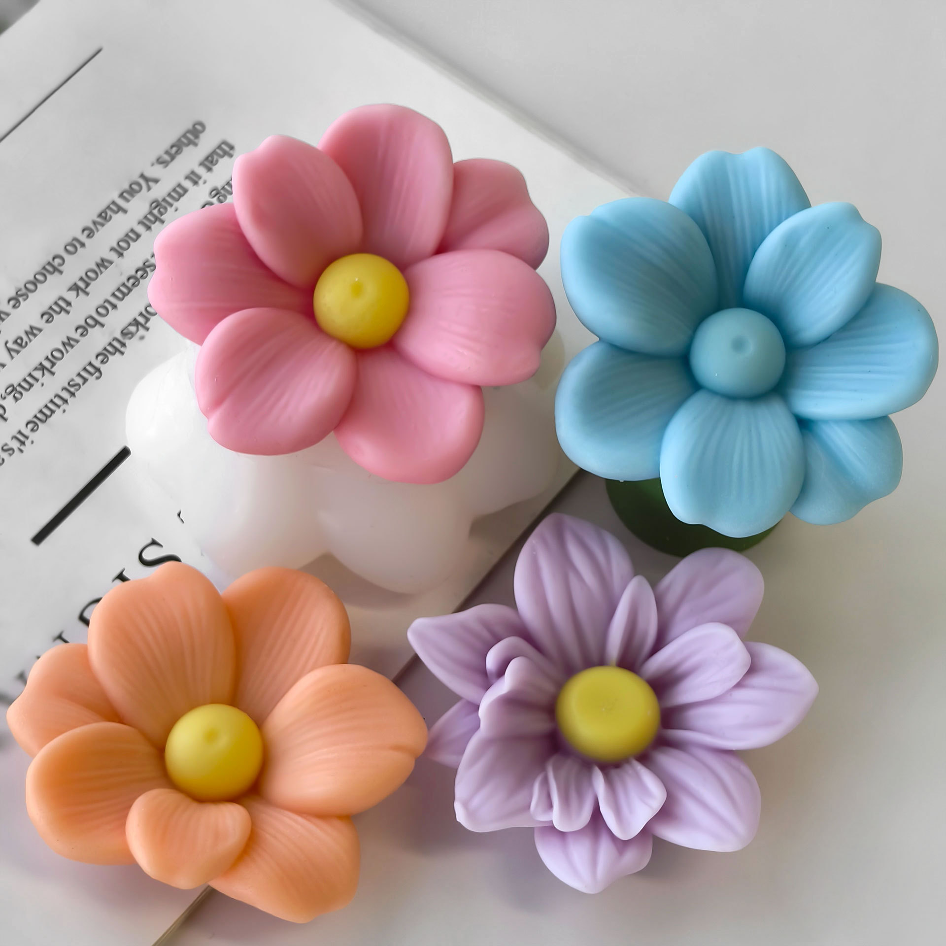 DIY flores Aroma vela molde de - Soap Making At Home reseña y precio
