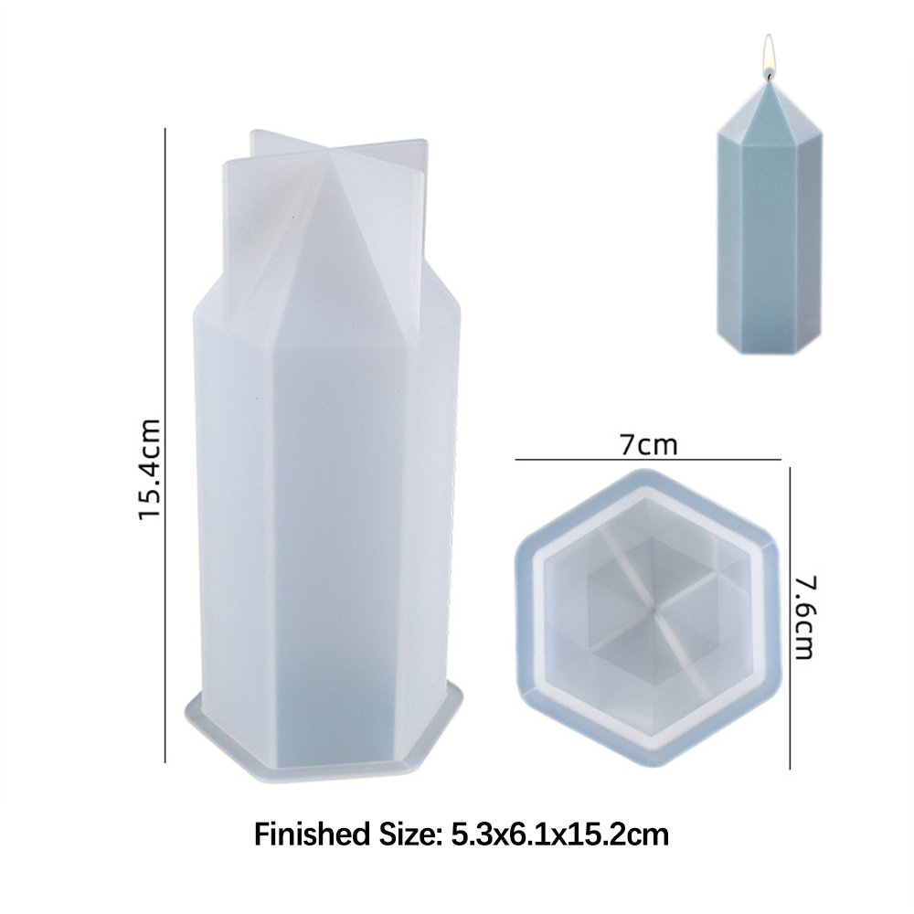 Moldes de vela de columna Hexa - Soap Making Experiment reseña y precio
