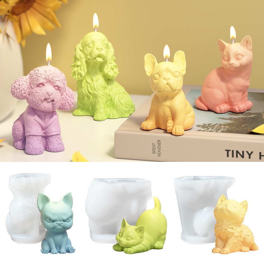 Molde de silicona para cachorr - Soap Making Chemical reseña y precio
