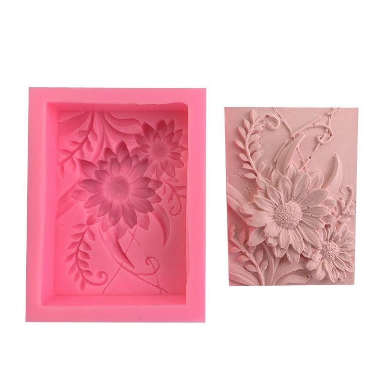 Molde de silicona 3D cuadrado  - Soap Making Experiment reseña y precio