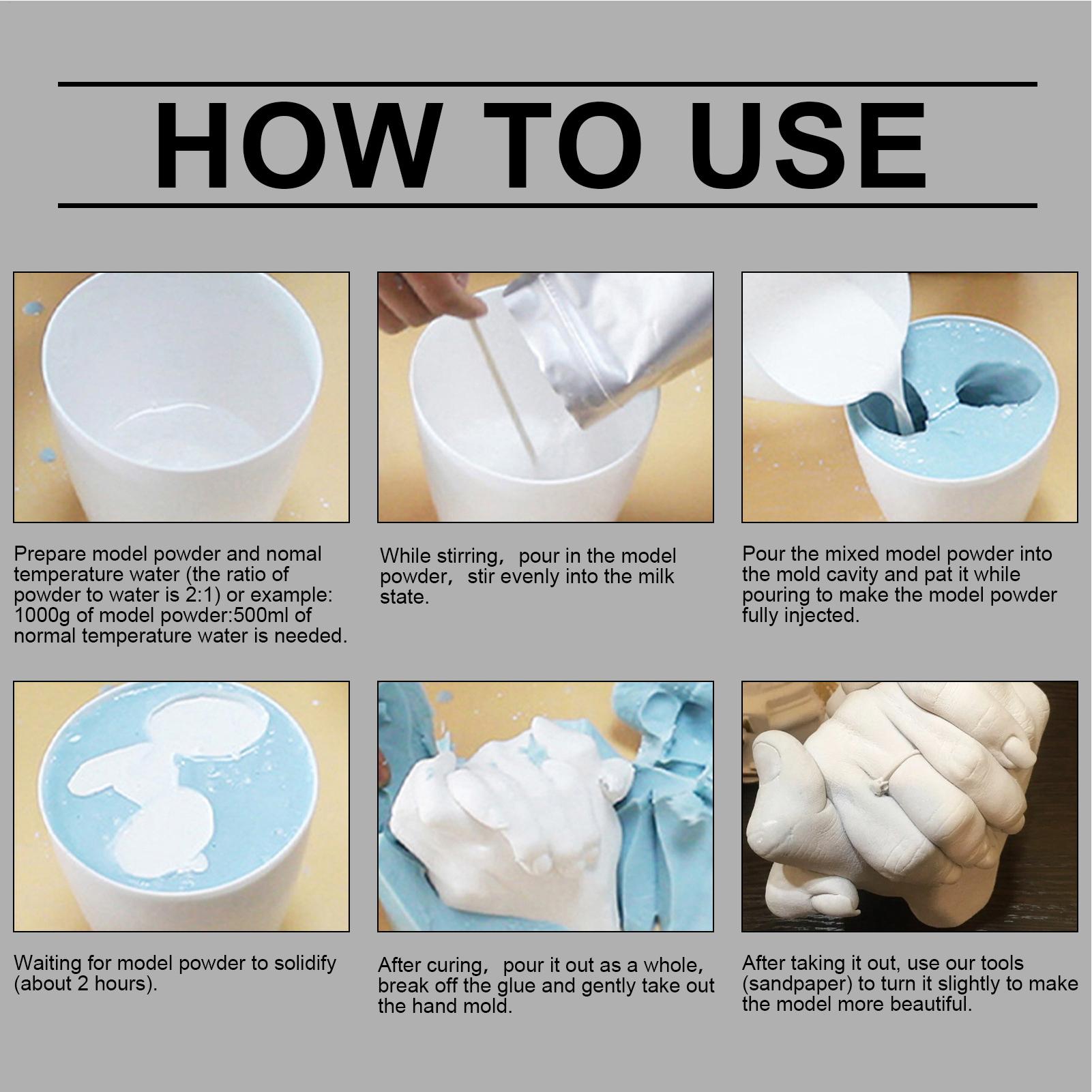Kit de moldes para manos y pie - Soap Making Experiment reseña y precio