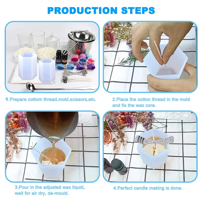 Moldes cilíndricos de silicona - Soap Making Chemical reseña y precio