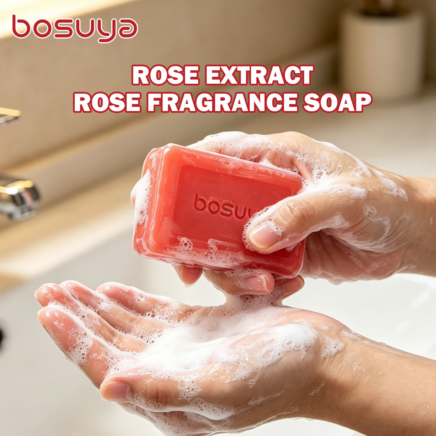 Jabón de rosas, jabón limpiado - Essential Oil Soap reseña y precio